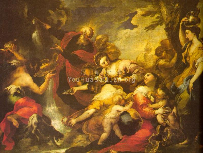 Moses Striking the Rock - 瓦莱里奥·卡斯特罗